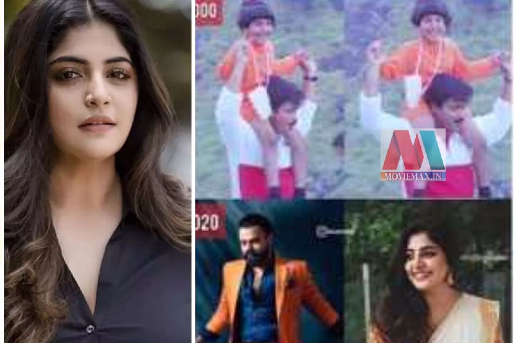 അന്ന്  ചാക്കോച്ചന്റെ തോളിലിരുന്ന കൊച്ചു പെണ്‍കുട്ടി ഇന്ന്  തെന്നിന്ത്യന്‍ താരറാണി 
